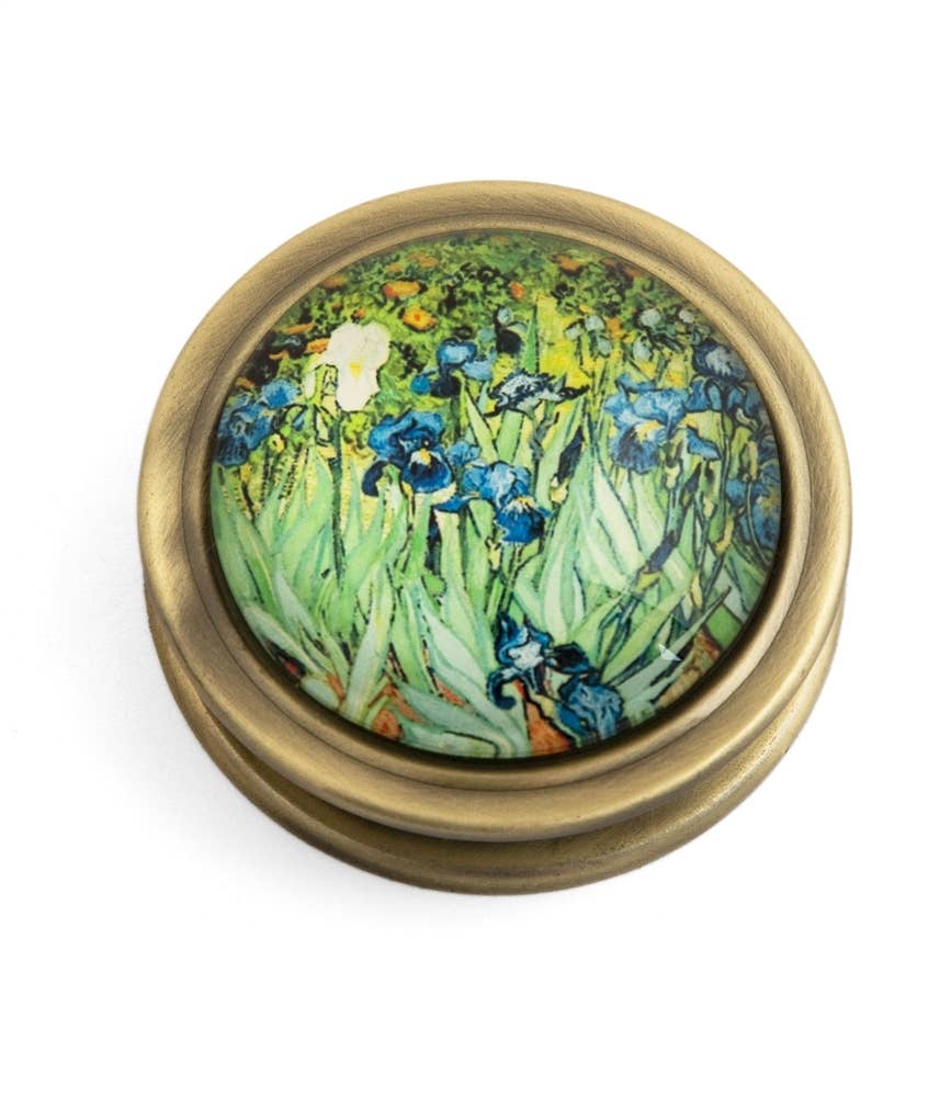 Vincent Van Gogh Irises  Folding Magnifier