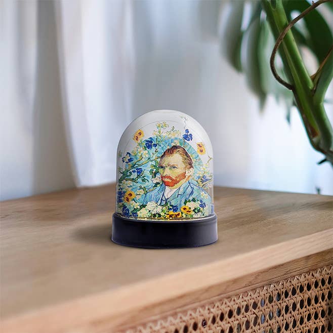 Snow Globe - Van Gogh - Self-Portrait by Mon Petit Art