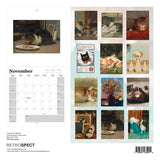 Cats Wall Calendar 2025