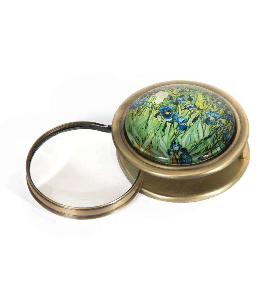 Vincent Van Gogh Irises  Folding Magnifier