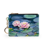 Water Lily Keychain Wallet