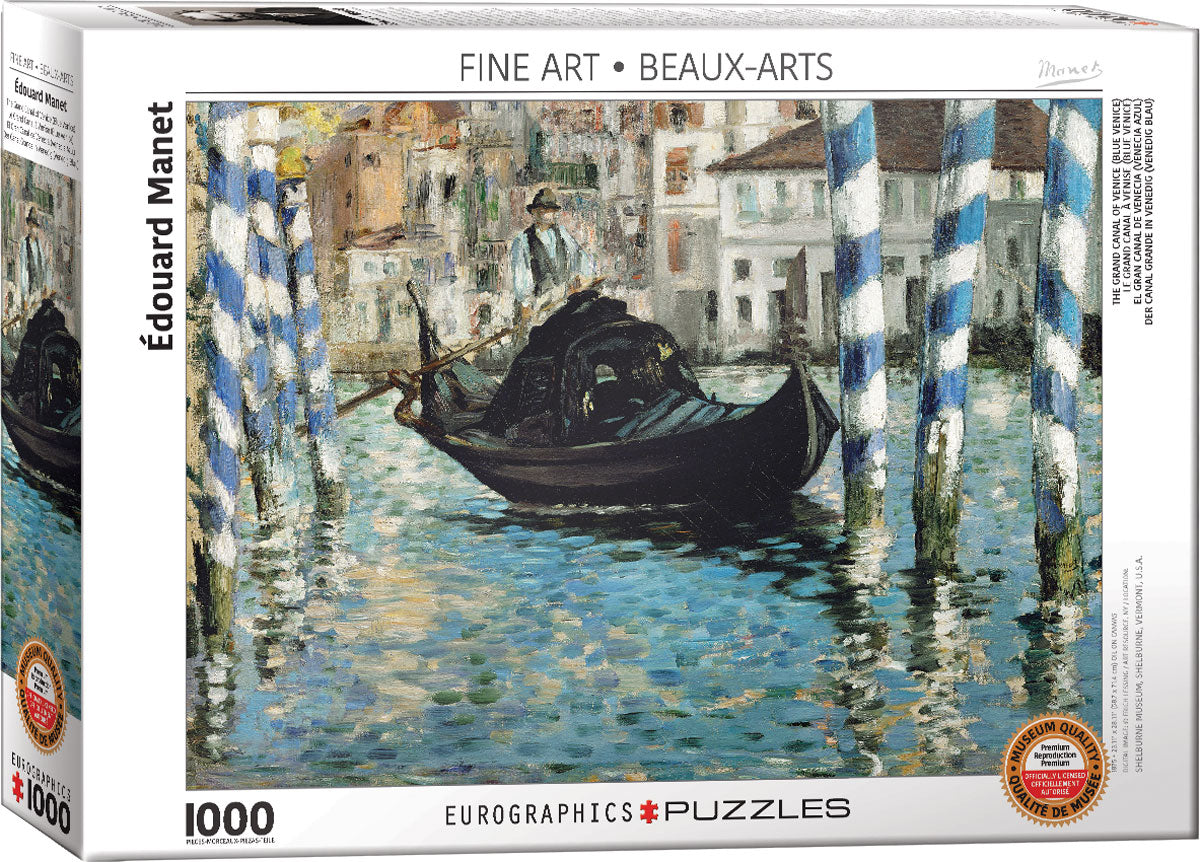 The Grand Canal of Venice (Blue Venice) 1000-Piece Puzzle