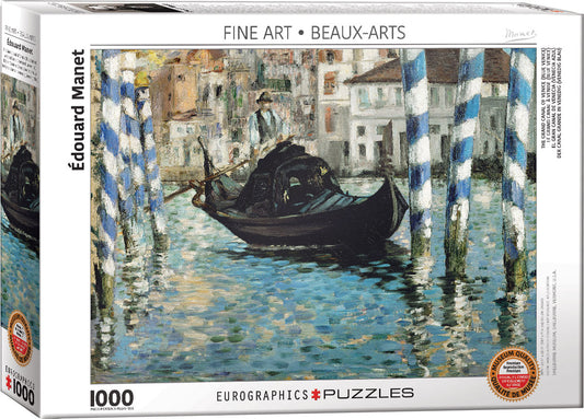 The Grand Canal of Venice (Blue Venice) 1000-Piece Puzzle
