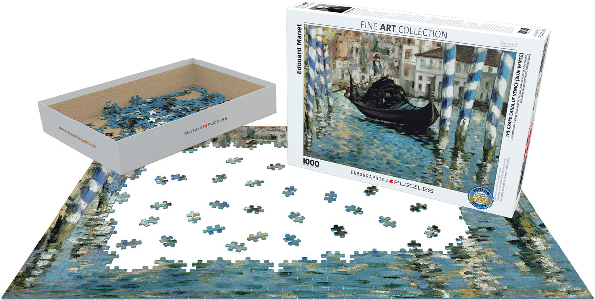 The Grand Canal of Venice (Blue Venice) 1000-Piece Puzzle