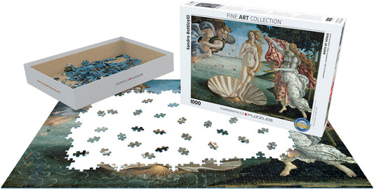 Birth of Venus by Sandro Botticelli 1000-Piece Puzzle