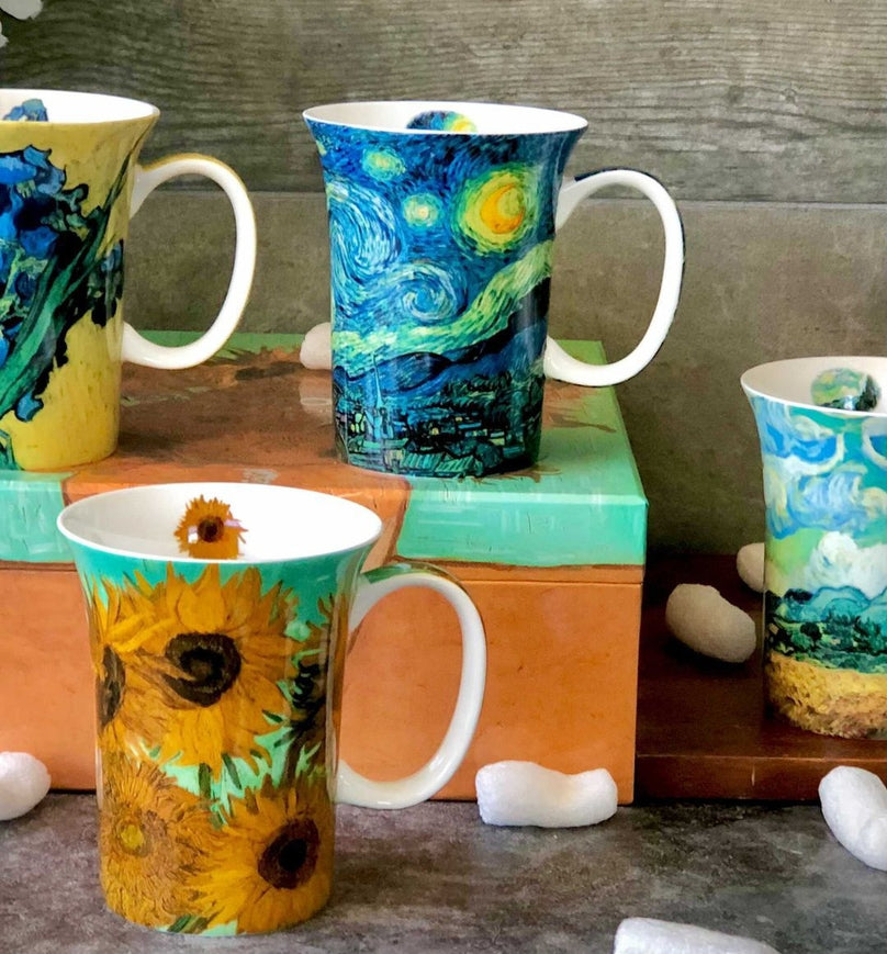 Van Gogh Set of 4 Mugs