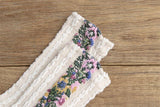 Vintage Flowers Lace Socks