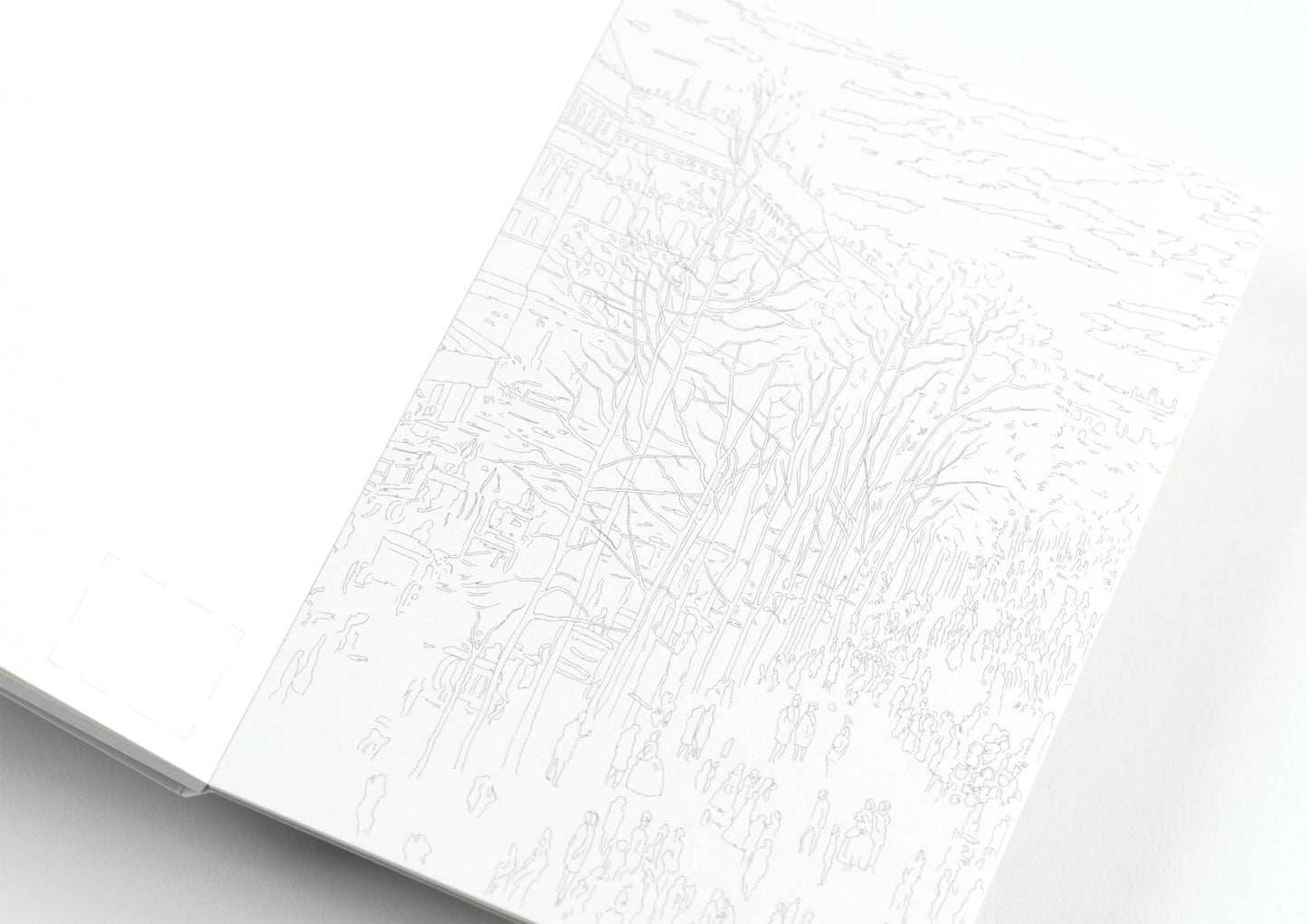 Impressionism Watercolour Postcard Book