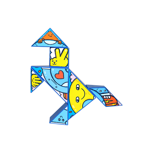 Pickagram Art Collaboration 3D Magnetic Puzzle by Shawnimals
