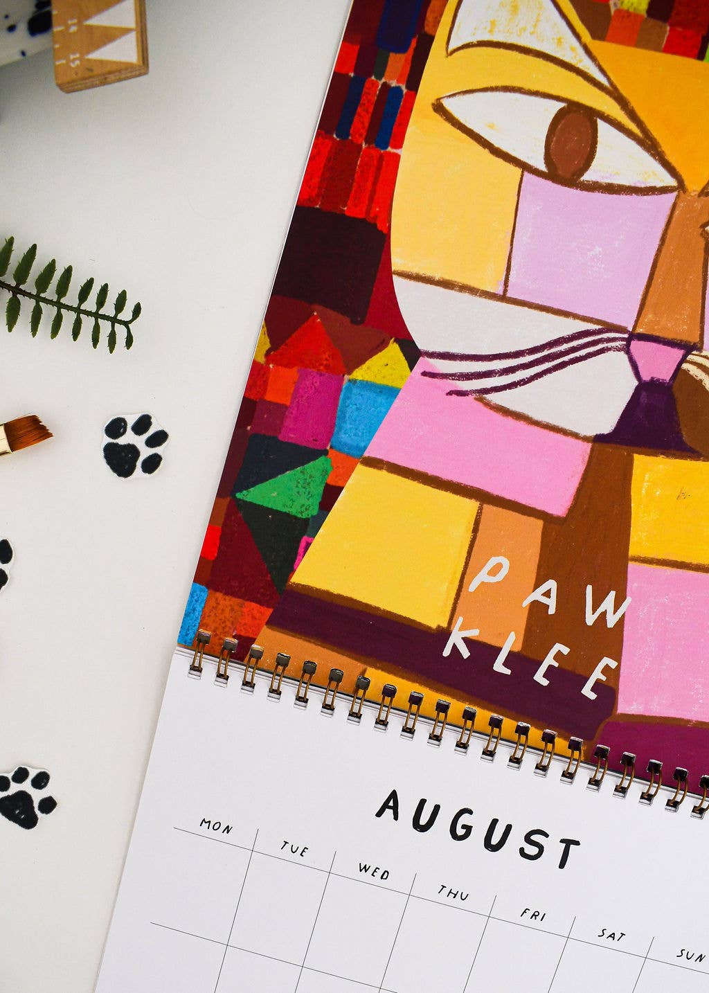2027 The Cat Artist Wall Calendar