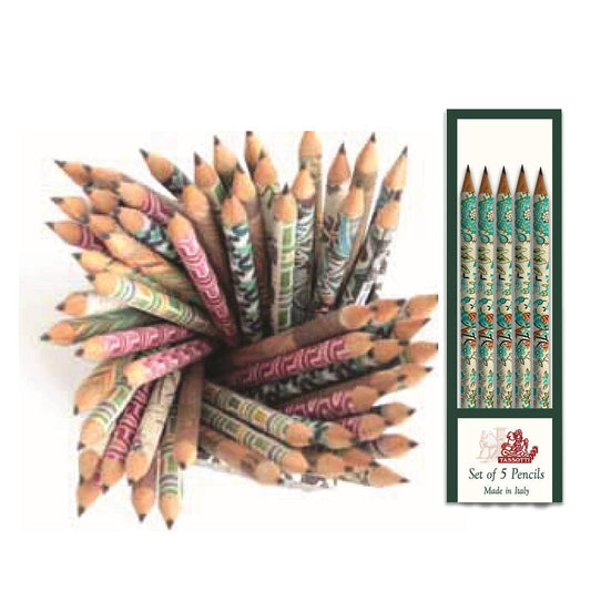 Decorated Pencils Multi Pattern Assorted