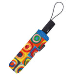 RainCaper Kandinsky "Circles" Folding Travel Umbrella