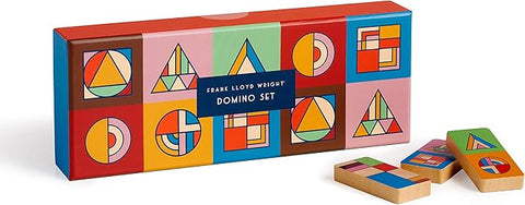 Frank Lloyd Wright Wooden Domino Set