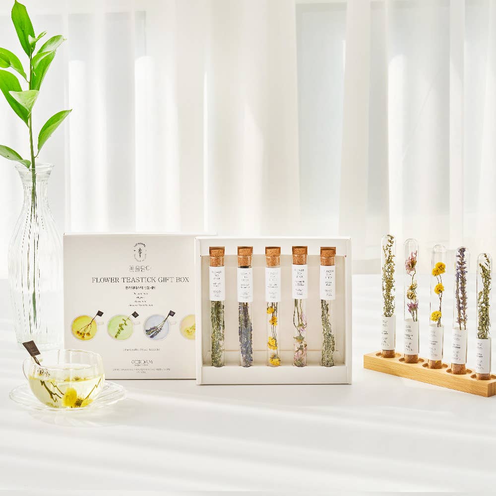 Combination Flower Tea stick Gift Set (1 set = 5 sticks)