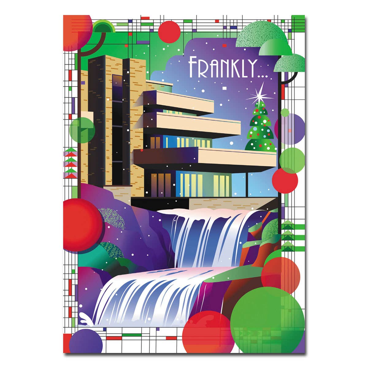 Frankly Just Wright Holiday Card