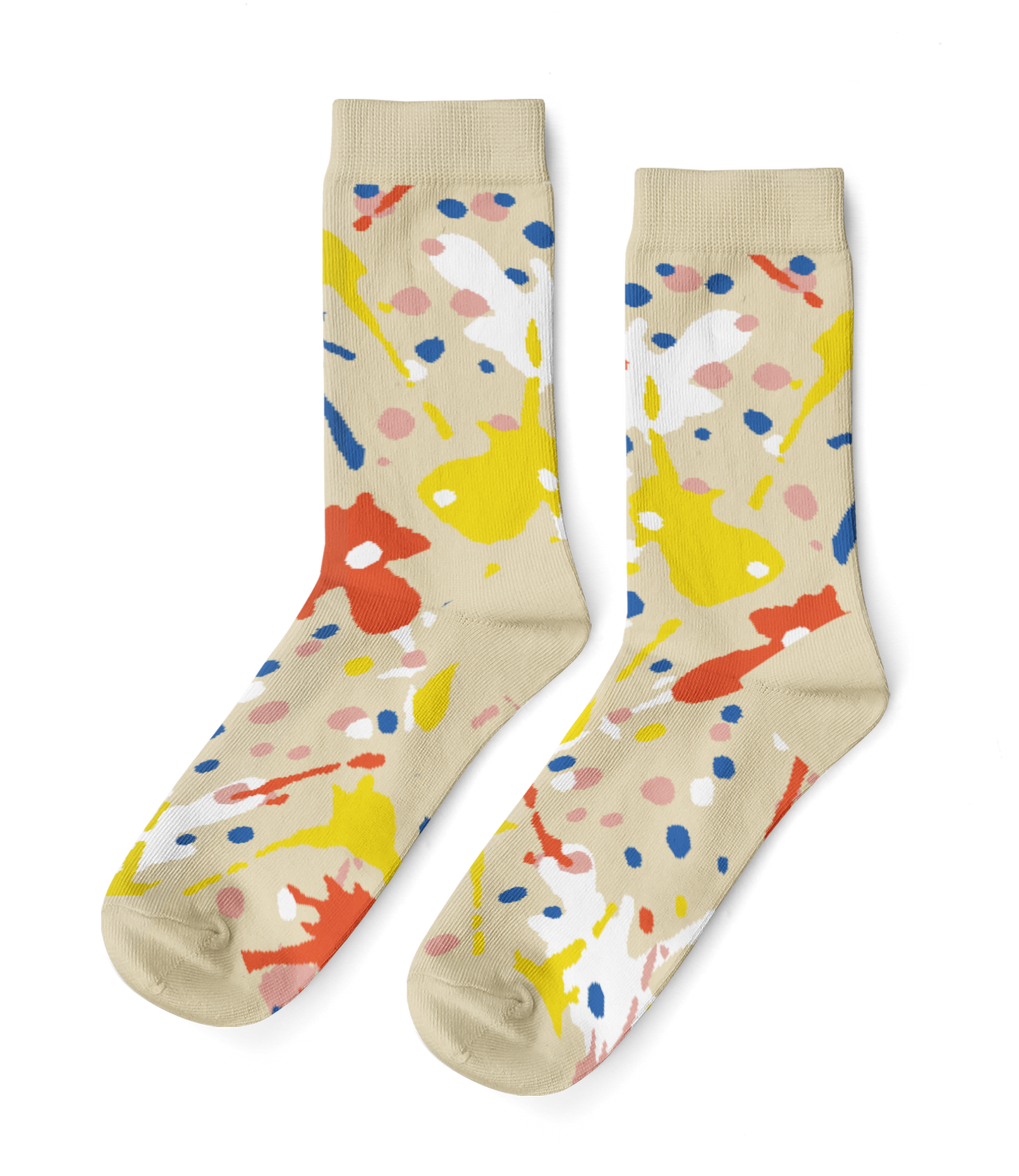 Paint Splatter - Small Crew Socks