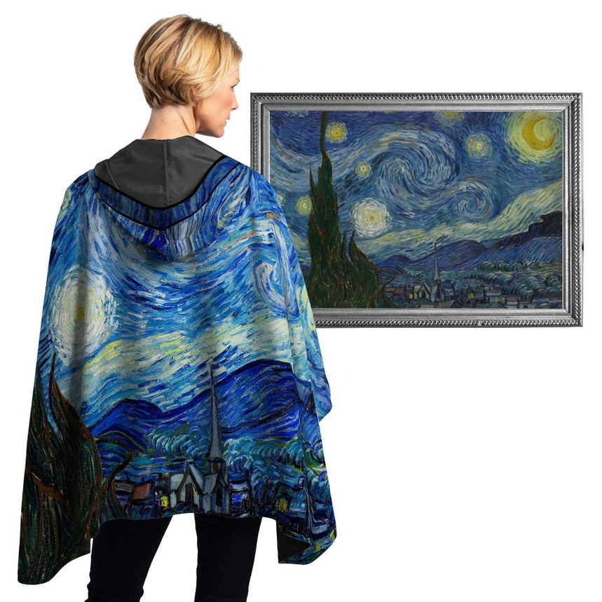 Van Gogh Starry Night Raincaper