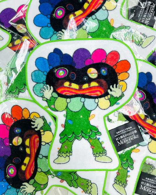 Murakami Mononoke Flower Parent and Child Die cut towel