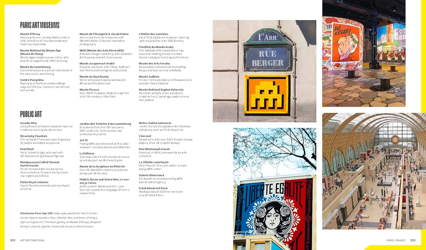 Lonely Planet Art Destinations