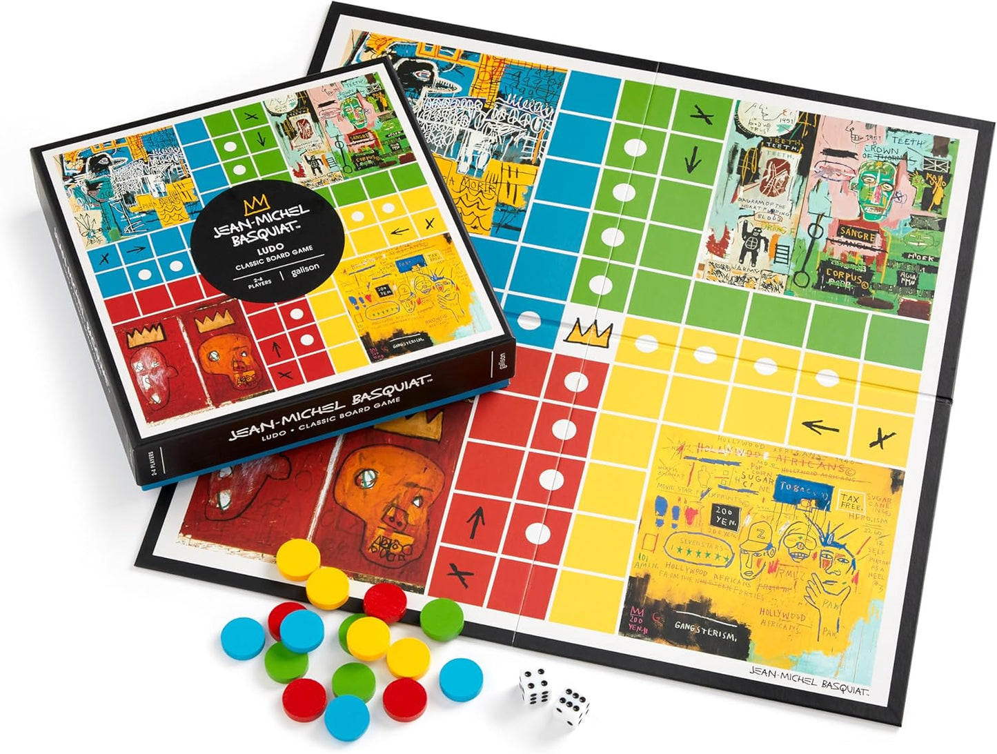 Jean-Michel Basquiat Ludo Classic Board Game