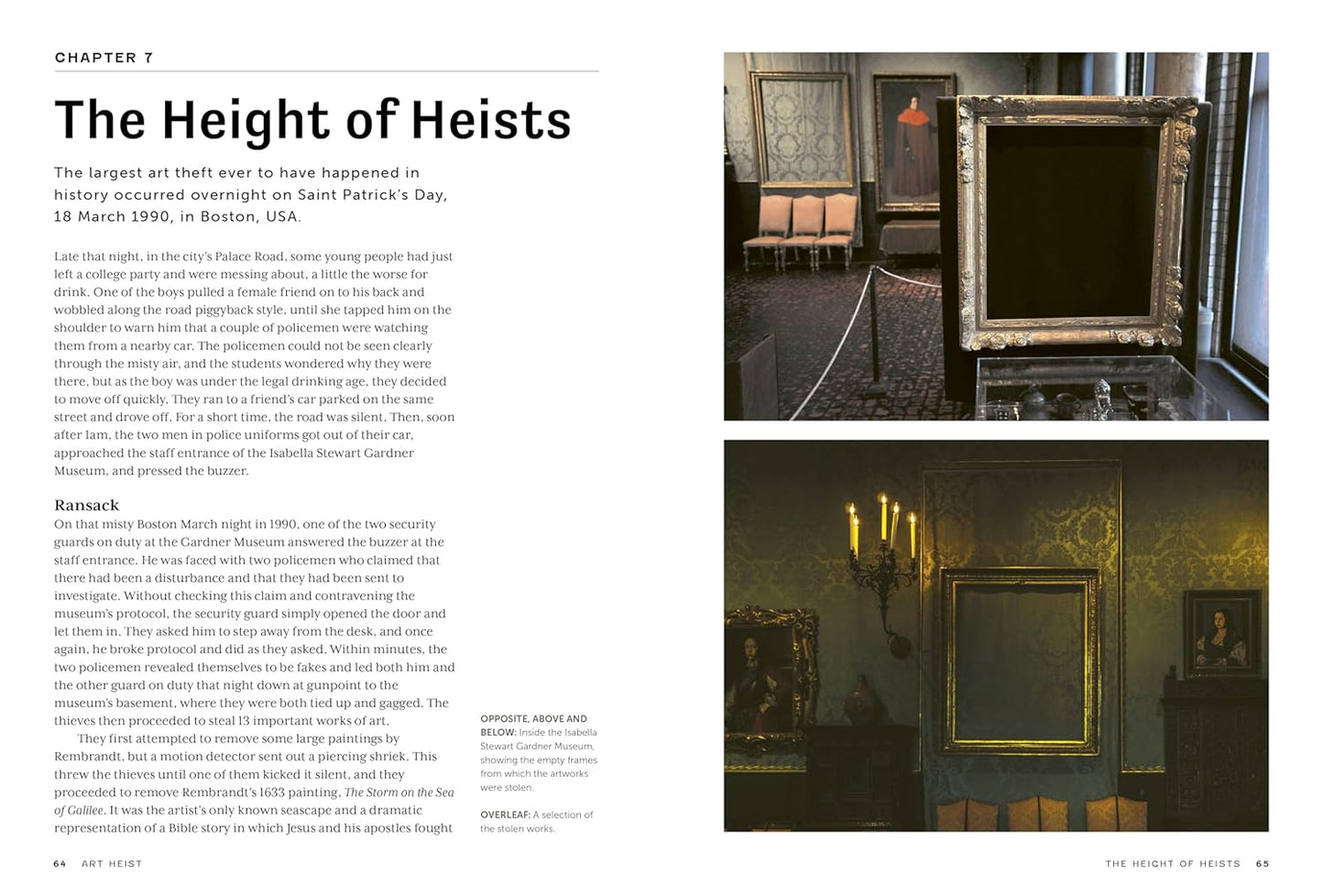 Art Heist: 50 Artworks You Will Never See