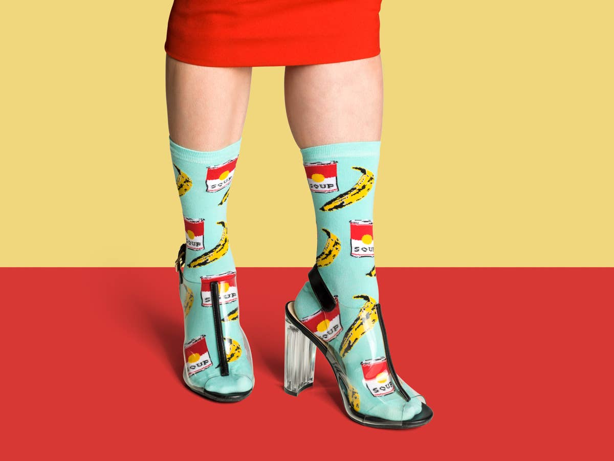 Women's - Pop Art Crew Socks