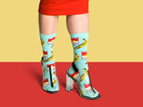 Women's - Pop Art Crew Socks