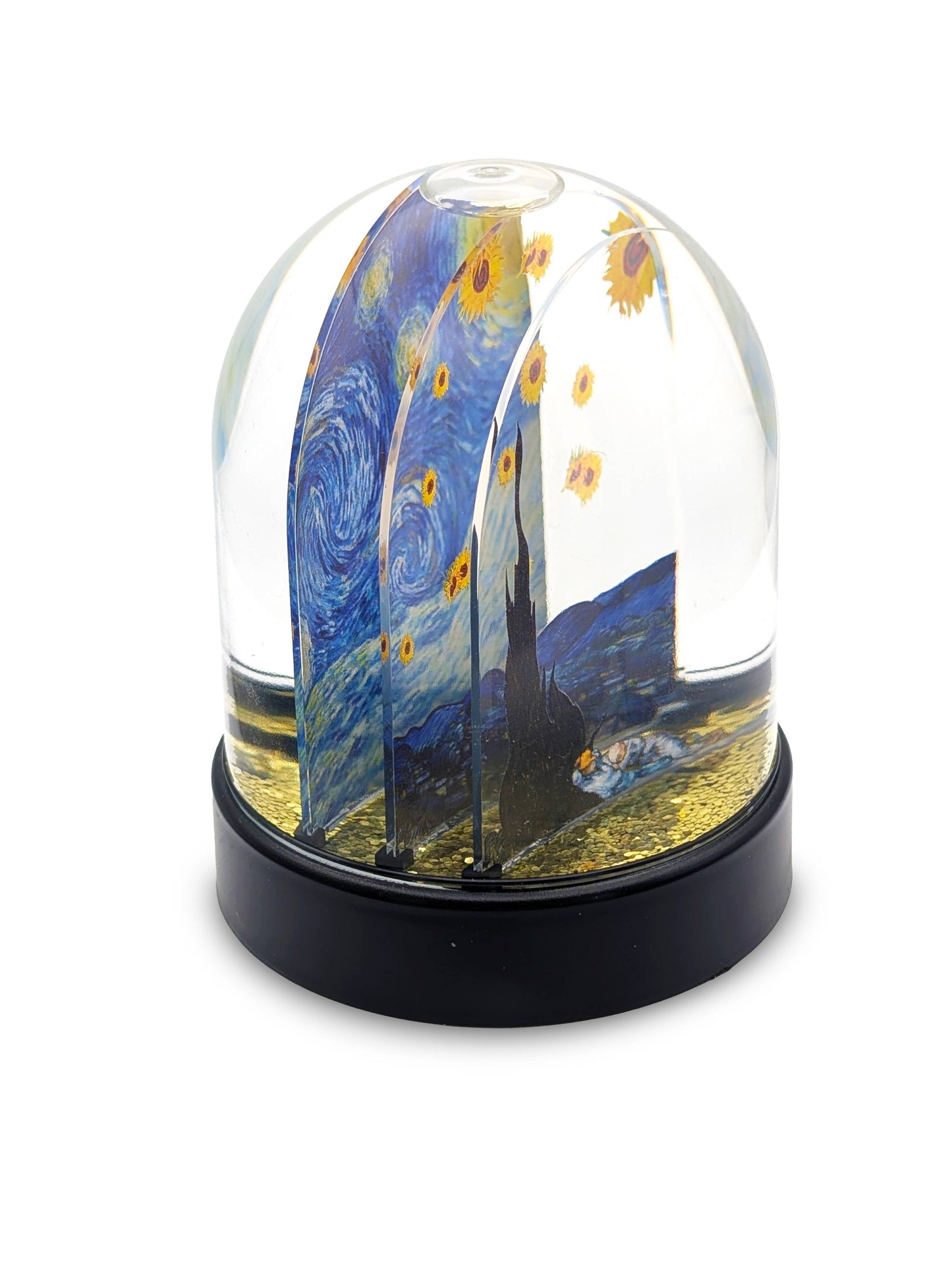 Snow Globe - Van Gogh - Starry Night by Mon Petit Art