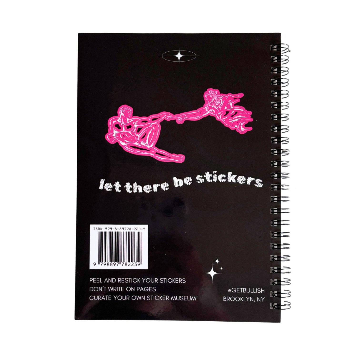 Reusable Sticker Storage Book - Let There Be Stickers