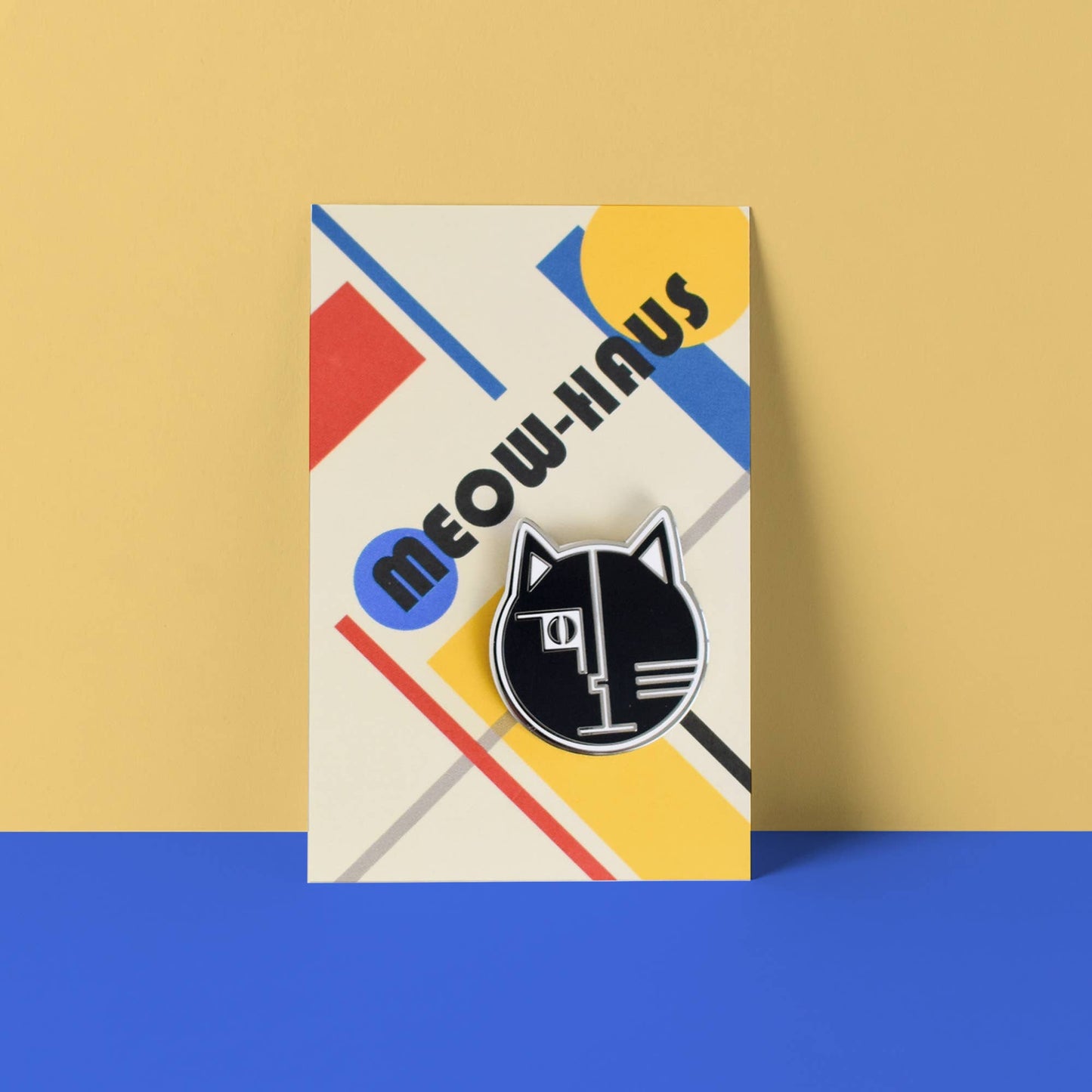 Meowhaus Cat Artist Enamel Pin