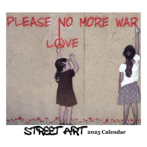 Street Art Wall Calendar 2025