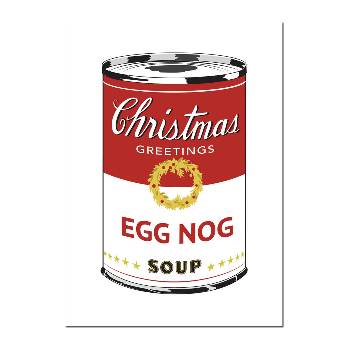 Warhol Soup Holiday Card