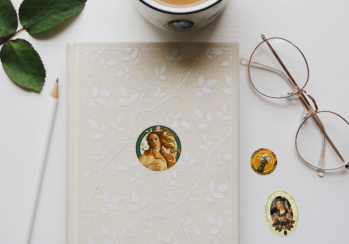 Stickers Renaissance by Mon Petit Art