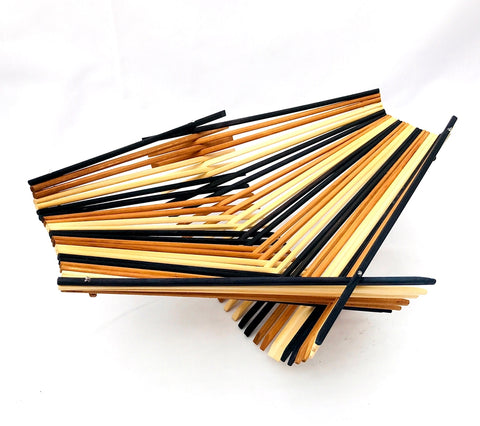 Folding chopstick Basket | Tri-Tone