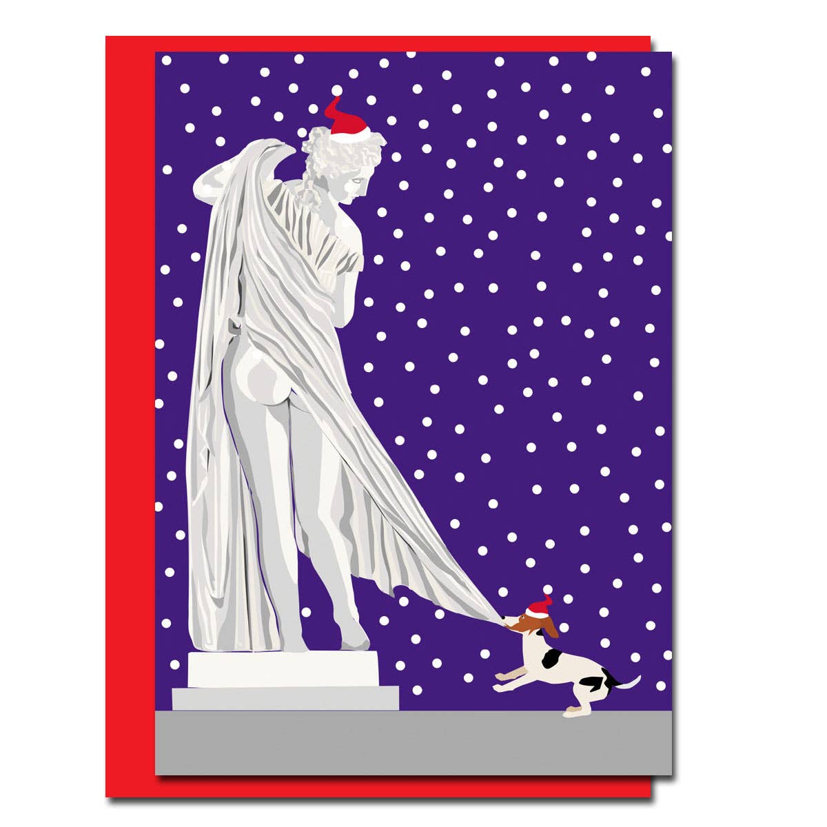Venus & Pup Christmas Holiday Cards
