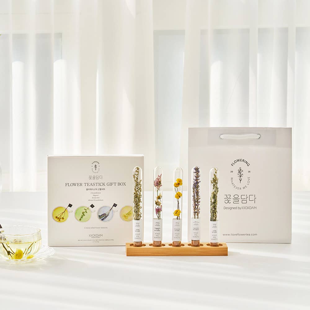 Combination Flower Tea stick Gift Set (1 set = 5 sticks)