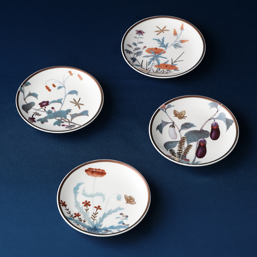 Cho Choong Do 5" Plate Gift Set (4pc)