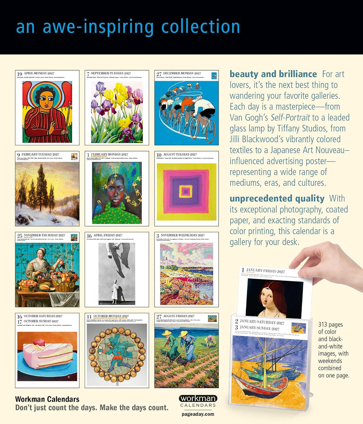 Art Page-A-Day® Gallery Calendar 2027