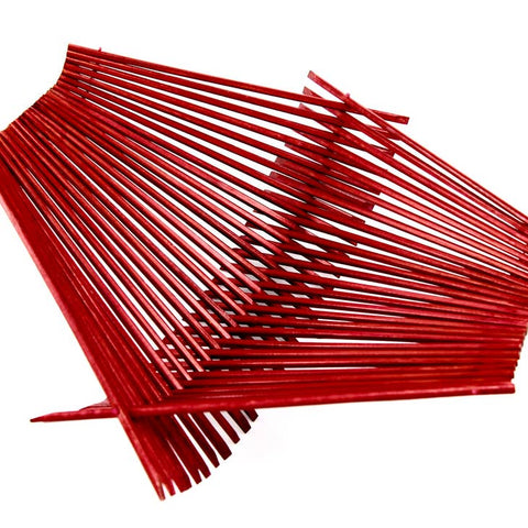 Folding Basket: 30 Pairs - Dark Red