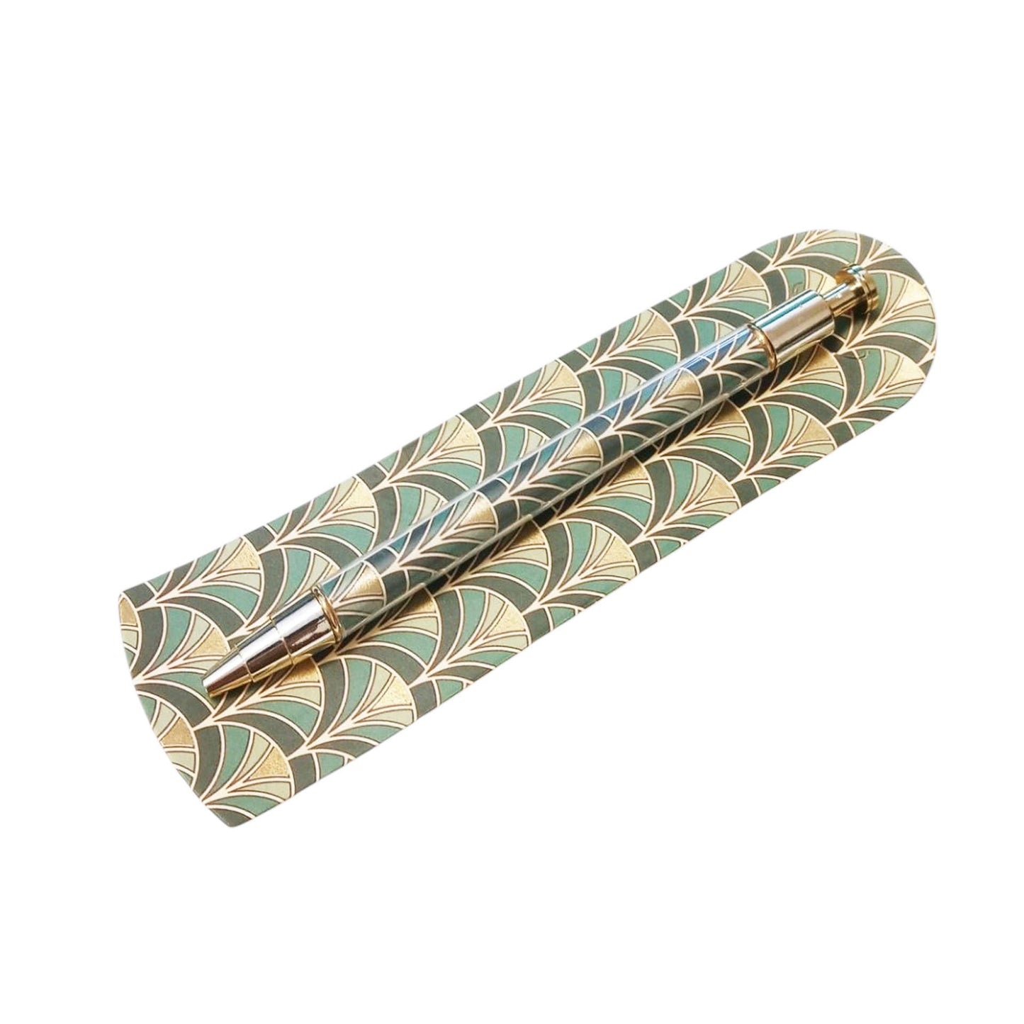 Florentine Pens With Matching Bookmark, Italian Stationery