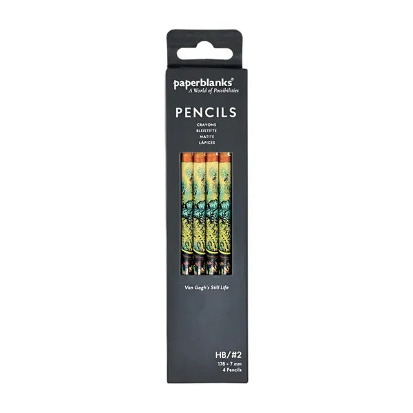 Van Gogh's Still Life 4 Pack Pencils
