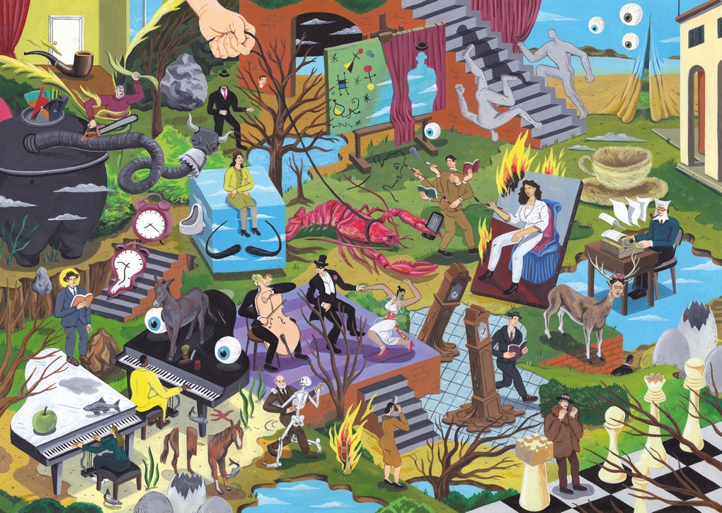 The Story of Surrealism: a 500-piece art history jigsaw puzzle