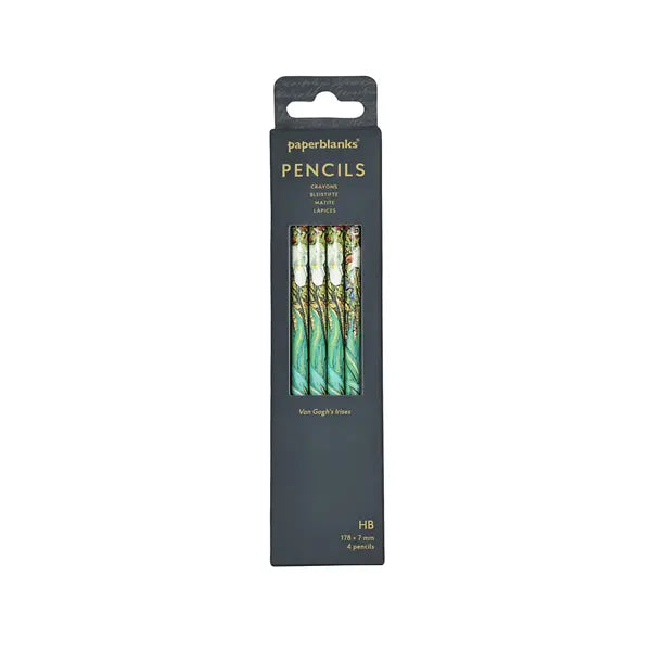 Van Gogh, Irises 4 Pack Pencils