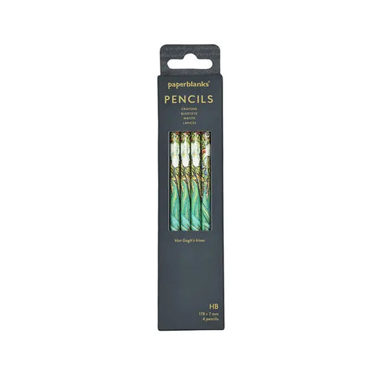 Van Gogh, Irises 4 Pack Pencils