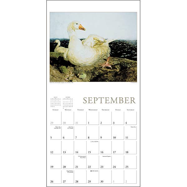 The Art of Jamie Wyeth 2027 Wall Calendar