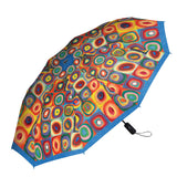 RainCaper Kandinsky "Circles" Folding Travel Umbrella