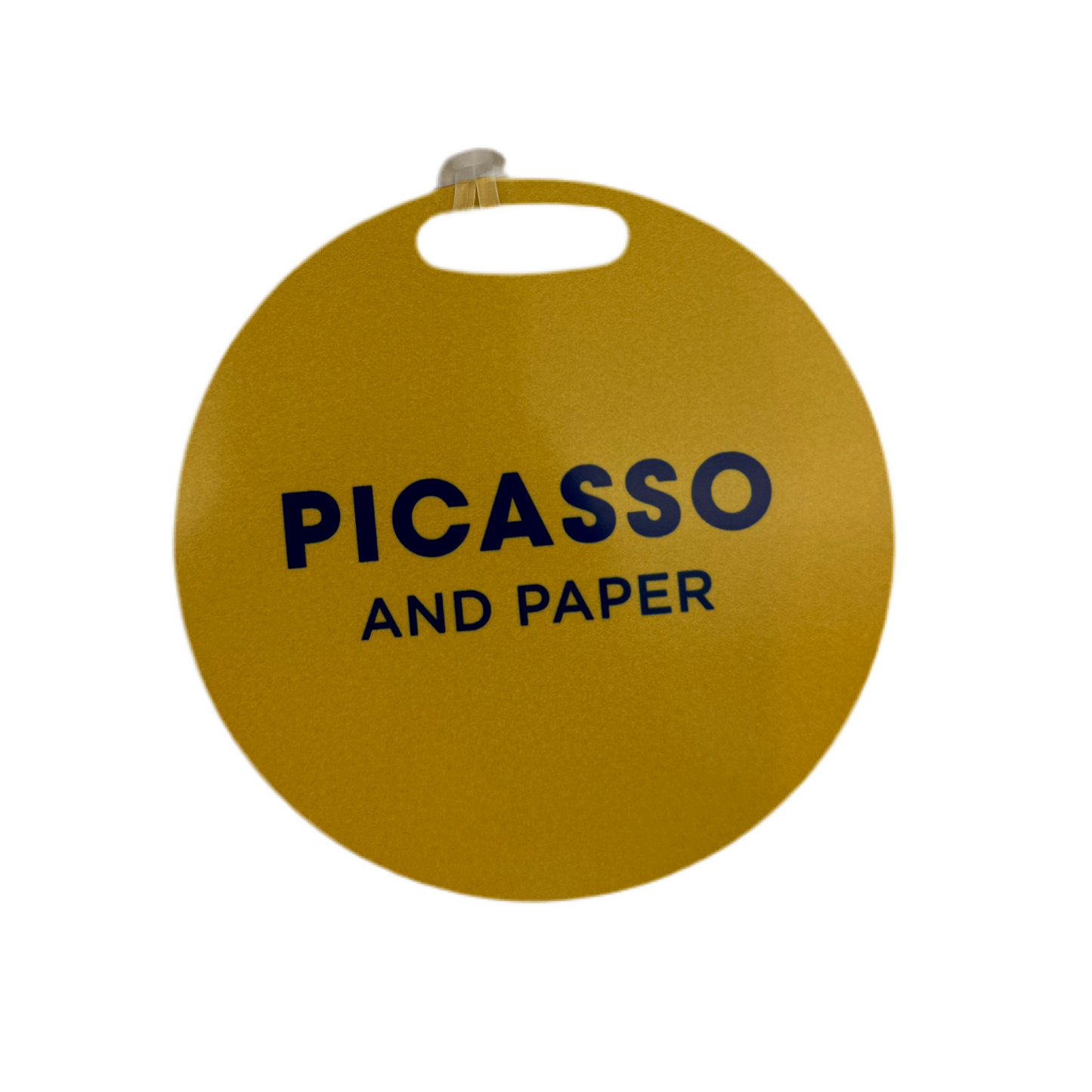 Picasso and Paper Yellow Luggage Tag