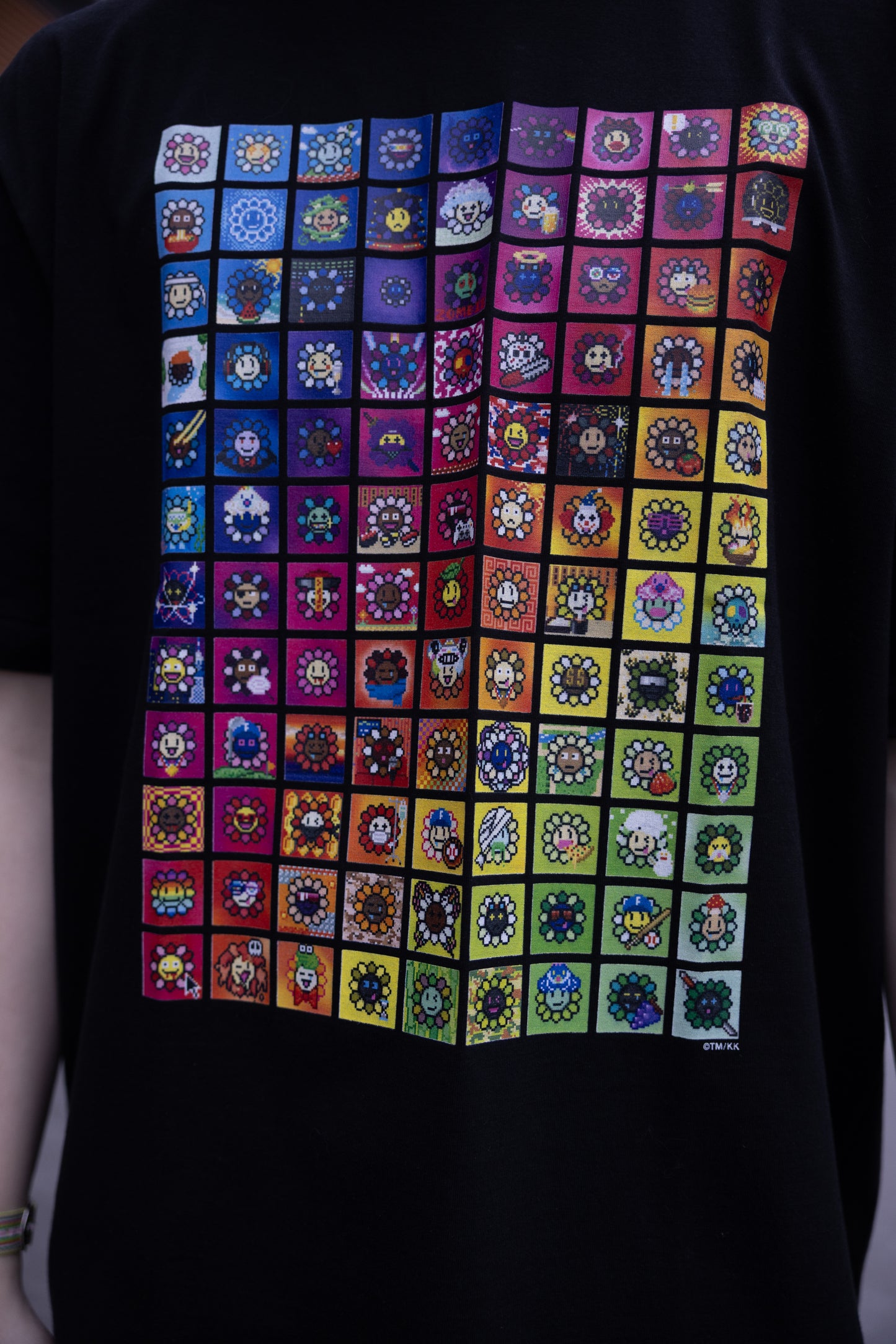 Murakami Flowers 108 Flowers - Black