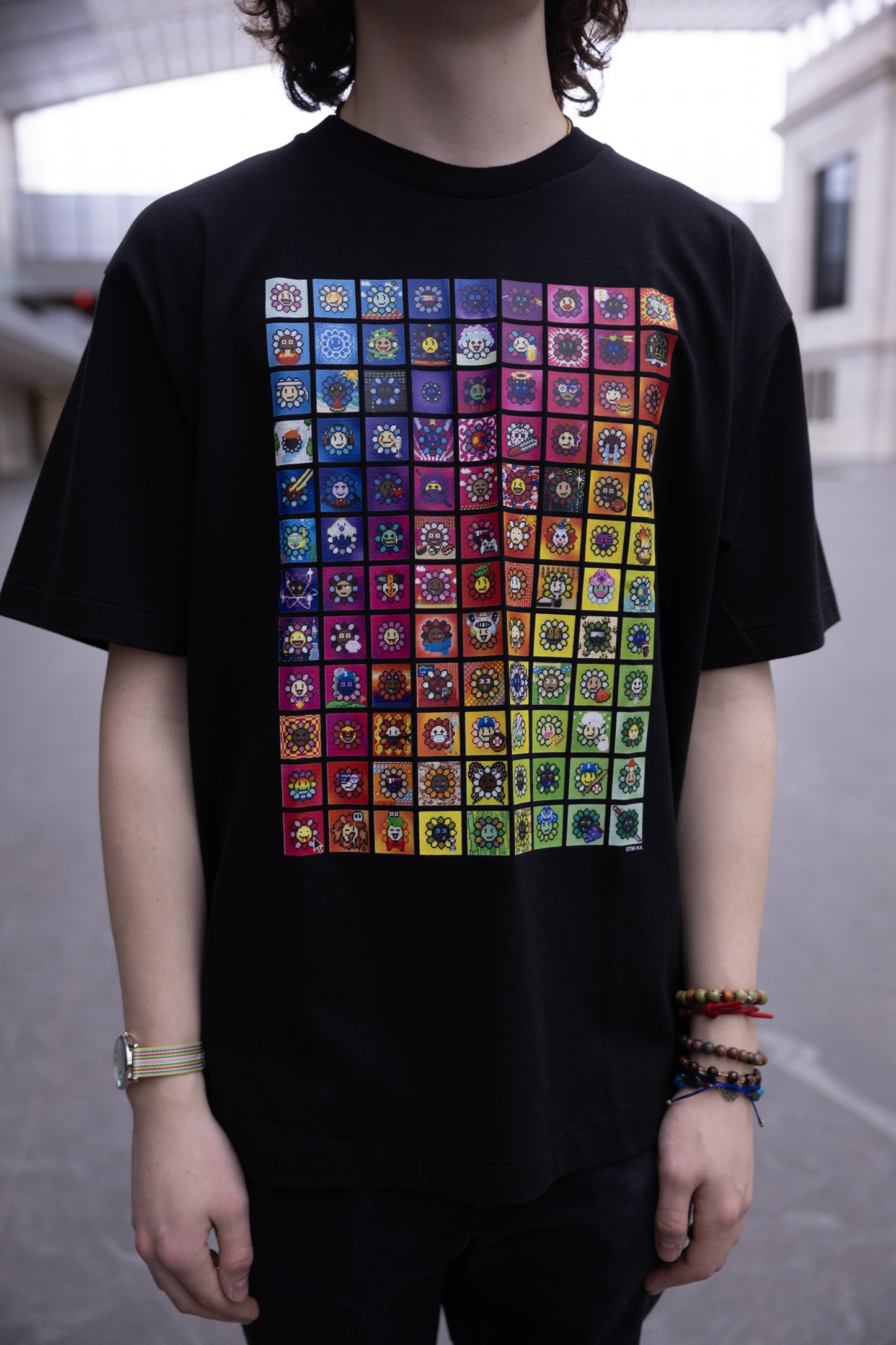 Murakami Flowers 108 Flowers - Black