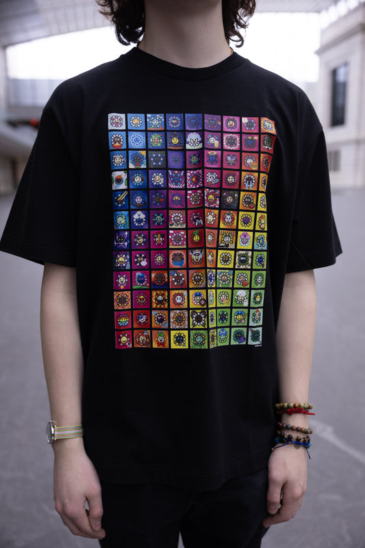 Murakami Flowers 108 Flowers - Black